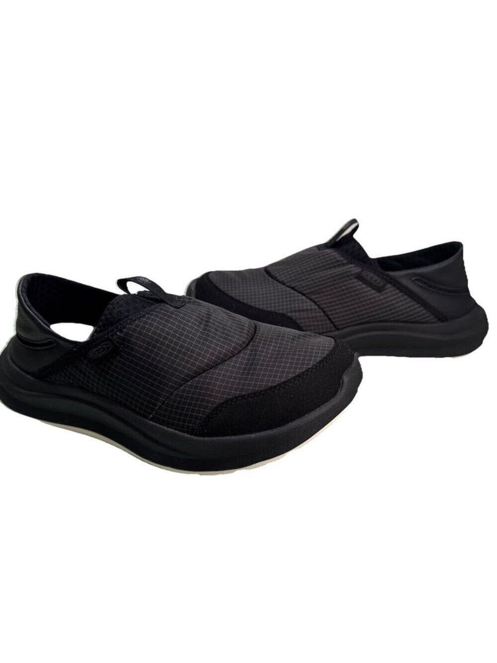 KEEN Womens Whyser Slip On Shoes Size 9 Black Casual Comfort EXCELLENT!